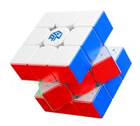 GAN 14 Maglev Pro Cubo Mágico, Cube de Velocidad 3x3 Magnético Speed Cube Sensación Personalizable de Nivel Profesional, Anti-Pop, Rápido y Suave Cubo Profesional para Niños y Adultos(Frost Coated)