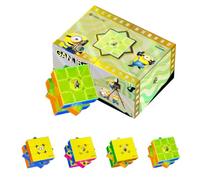 GAN 16 ui MAX Maglev Magnético Smart Cubo Inteligente 3x3 Edición Minions | Cubos de Profesional con Análisis de AI/124 Imanes, Perfecto para Aprender, Mejorar y Regalar A Amantes del Speedcubing