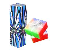 GAN 251M Leap Zauberwürfel Magnetisch 3x3, Speed Cube 2x2 Zauberwürfel Magic Cube Klassische Produkte - Ideal Knobelspiel für Erwachsene und Kinder