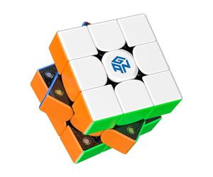 Gan 356M 3x3 Magnético Speed Cube, 356 M Mejor Cubo Mágico con 48 Imanes - Rotación rápida y Suave, Resistente y Duradero, Profesional Original Iman-tado Cubo de Velocidad (Sin Pegatinas)