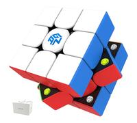 GAN 356M Lite Cubo Magnético 3x3, Cubo de Velocidad Original con IPG & GES+, Cubo Mágico Ligero con Imanes, Diseño Sencillo de GAN Cube, Juego de Ingenio Ideal para Adultos y Niños