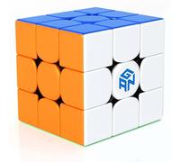 Gan 356RS 3x3 Speed Cube, Oficial 356 RS Mejor Rapido Cubo(Sin Pegatinas)
