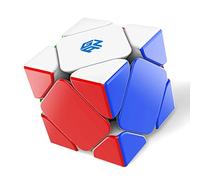 GAN Skewb, Cubo de speedcubing magnético de 8 imanes Cubo mágico Juguete de Gans (versión estándar de 8 imanes)