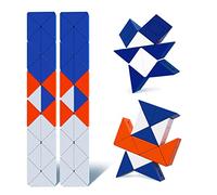 GAN Twist Magic Snake, 48 Wedges 3 Colors Magnetic Puzzle with Magnets Montessori Sensory Toy Brain Teaser Game for Kids Teens