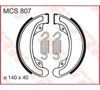 Gana de freno 140 mm Trw Honda Cb 400-250-450/cm 400/vt 500 Mcs807