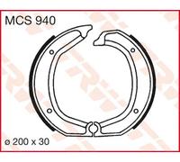 Gana de freno 200 mm Trw BMW R 45-65-75-80-100-90-60-50 Mcs940
