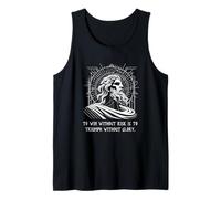 Gana sin riesgo, triunfa sin gloria. Batalla Masculinidad Camiseta sin Mangas
