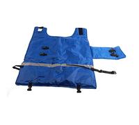 Ganado Ternero Ropa Abrigada Chaleco Impermeable A Prueba De Frío para Vacas para Ganado Pequeño Animales De Granja Herramientas De Cría Tela Oxford Engrosada 100x82cm 536g
