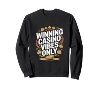 Ganador Casino Vibes Only Bold Casino Poker Lema Sudadera