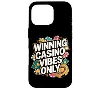 Ganador Casino Vibes Only Poker Ruleta Chips Carcasa para iPhone 16 Pro
