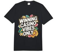 Ganador Casino Vibes Only Poker Ruleta Chips Comfort Colors Adult Heavyweight T-Shirt