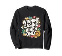 Ganador Casino Vibes Only Poker Ruleta Chips Sudadera