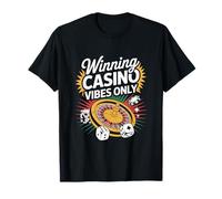 Ganador Casino Vibes Only Ruleta Spin Dados Chips Camiseta