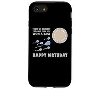 Ganador Concepción Carrera Victoria Humor Divertido Feliz Cumpleaños Carcasa para iPhone SE (2020) / 7/8