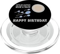 Ganador Concepción Carrera Victoria Humor Divertido Feliz Cumpleaños PopSockets PopGrip para MagSafe