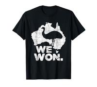 Ganamos - Gran Guerra del Emu Historia Australiana Amante de Emu Camiseta