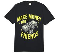 Ganar Dinero sin Amigos Diseño gráfico para emprendedores Comfort Colors Adult Heavyweight T-Shirt