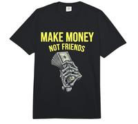 Ganar Dinero sin Amigos Diseño gráfico para emprendedores Comfort Colors Adult Heavyweight T-Shirt