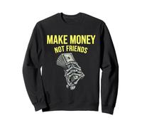 Ganar Dinero sin Amigos Diseño gráfico para emprendedores Sudadera