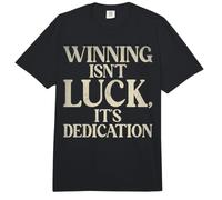 Ganar no es Suerte su Dedication Sport Team Comfort Colors Adult Heavyweight T-Shirt