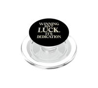 Ganar no es Suerte su Dedication Sport Team PopSockets PopGrip para MagSafe