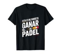 Ganar Partido Juego de Padel Deportiva Camiseta