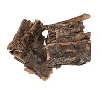 GANAZONO 10 Piezas Plataforma Corteza Natural para Reptiles Decoración Resistente y Antideslizante para Terrarios para Tortugas y Serpientes Pequeñas Accesorio para Vivarios