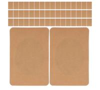 GANAZONO 150 Parches Térmicos de Jengibre para Cuello Zona Lumbar y Rodillas Almohadillas Adhesivas Extracto Natural Tamaño Pequeño Uso para Aliviar Músculos y Articulaciones en Casa