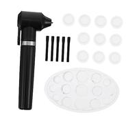 GANAZONO 1juego Agitador De Tinta Eléctrico Para Pigmentos Kit De Mezcla Varillas y Soporte Para Tazas Para Artistas y Manualidades