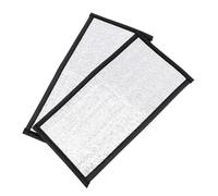 GANAZONO 2 Piezas Alfombrilla Calefactora para Reptiles Unidades con Lámina Reflectante para Aislamiento Térmico y Ambiente Cálido para Mascotas Crawling