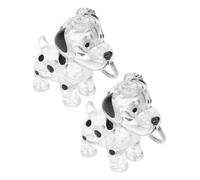 GANAZONO 2 Piezas Caja Conmemorativa para Pelo de Mascota Unidades Llavero Portapelo Transparente para Almacenamiento de Recuerdos de Perro Accesorio y Compacto para Llevar Siempre