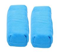 GANAZONO 2 Piezas Esponjas Aplicadoras de Cera para Coche Pads para Brillo de Neumáticos y Detallado de Superficies Multiusos para Limpieza de Pintura Interior y Llantas Duraderas y Color