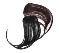 GANAZONO 2 Piezas Flequillo Falso de Clip Flequillo para Mujer Postizo de Peluca Accesorios Cabello Uso Diario