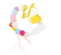 GANAZONO 2 Piezas Gatos Colgantes Resistentes con Cuerda Ajustable Estimulantes y Divertidos Gatitos y Que Mejoran la Inteligencia y Evitan Mordeduras