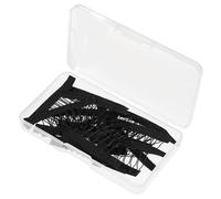 GANAZONO 20 Piezas de Clips para Peluca de Plástico Negro Peine de 6 Dientes sin Deformación, Accesorios para Peluca Ideales para Uso Diario