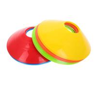 GANAZONO 25 Piezas Conjunto de Conos de Entrenamiento para Fútbol y Baloncesto Conos de Plástico Colores para Ejercicios de Agilidad Equipamiento Deportivo para Prácticas y Drills