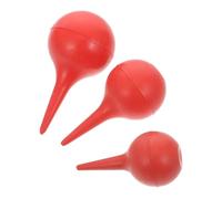 GANAZONO 3 Piezas Kit Limpiador Oídos Bola De Succión De Goma Para Laboratorios Agarre Flexible y Potente Absorción Para Limpieza y Cómoda Del Oído En Uso Profesional