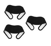 GANAZONO 3 Piezas Pack de Aceite de Ricino para Cuello Compresa Reutilizable de Aceite Esencial Portátil para Dormir Envoltura Suave y para Relajación y