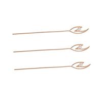 GANAZONO 3 piezas Palillos para Cabello Vintage Estilo Chino Accesorios para Mujeres y Niñas Decoración Sencilla para Moños y Peinados Diarios para Bodas y Fiestas