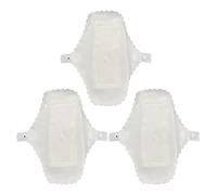 GANAZONO 3piezas Paño Menstrual de Reutilizables Compresas Lavables Impermeables para Mujeres Embarazo y Posparto Uso Diario