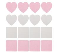 GANAZONO 4 Cajas De Pastillas Limpiadoras Para Extensiones De Pestañas Almohadillas Limpiadoras Para Pestañas Suministros De Salón En Forma De