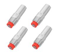 GANAZONO 4 Piezas Bebedero Automático para Lechones con Inoxidable Control de Flujo Conector para Tanque de Agua Sistema de Bebida para