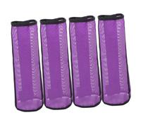 GANAZONO 4 Piezas Botas de Malla para Patas de Caballo Transpirables y Duraderas con Barras de Soporte Integradas para Protección y Forma Firme Cómodas para Uso Prolongado Cálidos de Color