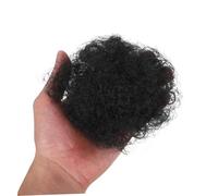 GANAZONO 4 Piezas Coleteros Afro para Niñas Pequeñas Accesorio de Cabello con Rizos Salvajes Broche para Moño Suave y Cómodo para Fiestas Disfraces Festivos