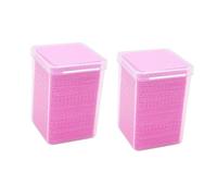 GANAZONO 400 piezas Almohadillas sin Pelusa para Uñas Toallitas Desechables para Limpiar Esmalte y Adhesivo Paños Suaves y Absorbentes para Manicura Casa o Salón