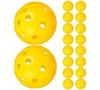 GANAZONO 48 Piezas Bolas Huecas de Práctica Paquete para Entrenamiento Interior y Exterior de Plástico para Ejercicio y del Swing para Casa y Oficina