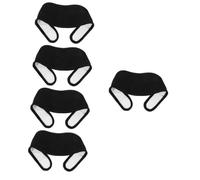 GANAZONO 5 Piezas Pack de Aceite de Ricino para Cuello Funda Reutilizable de Aceite de Ricino Soporte de Relajación para Cuello Material Suave y Duradero para Uso Personal y