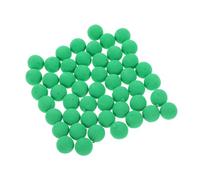 GANAZONO 50 Piezas de Bolas de Espuma para Pesca de Color Verde Claro, Redondas y Flexibles, Ideales para Uso en Agua Salada al Amanecer