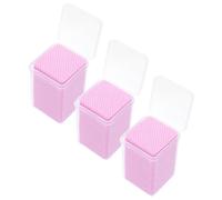 GANAZONO 600 piezas Toallitas sin Pelusas para Extensiones de Pestañas Unidades de Algodón Limpiador para Eliminar Pegamento Compacto y Aptas para Uso Profesional y Doméstico