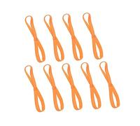 GANAZONO 9 Piezas Diademas Deportivas Antideslizantes Elásticas para Yoga y Fútbol Cintas de Pelo Transpirables y Resistentes Naranja y Accesorios Unisex para Entrenamiento y Running